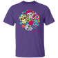 Faces Dia De Los Muertos (Day of The Dead) Halloween T-Shirt