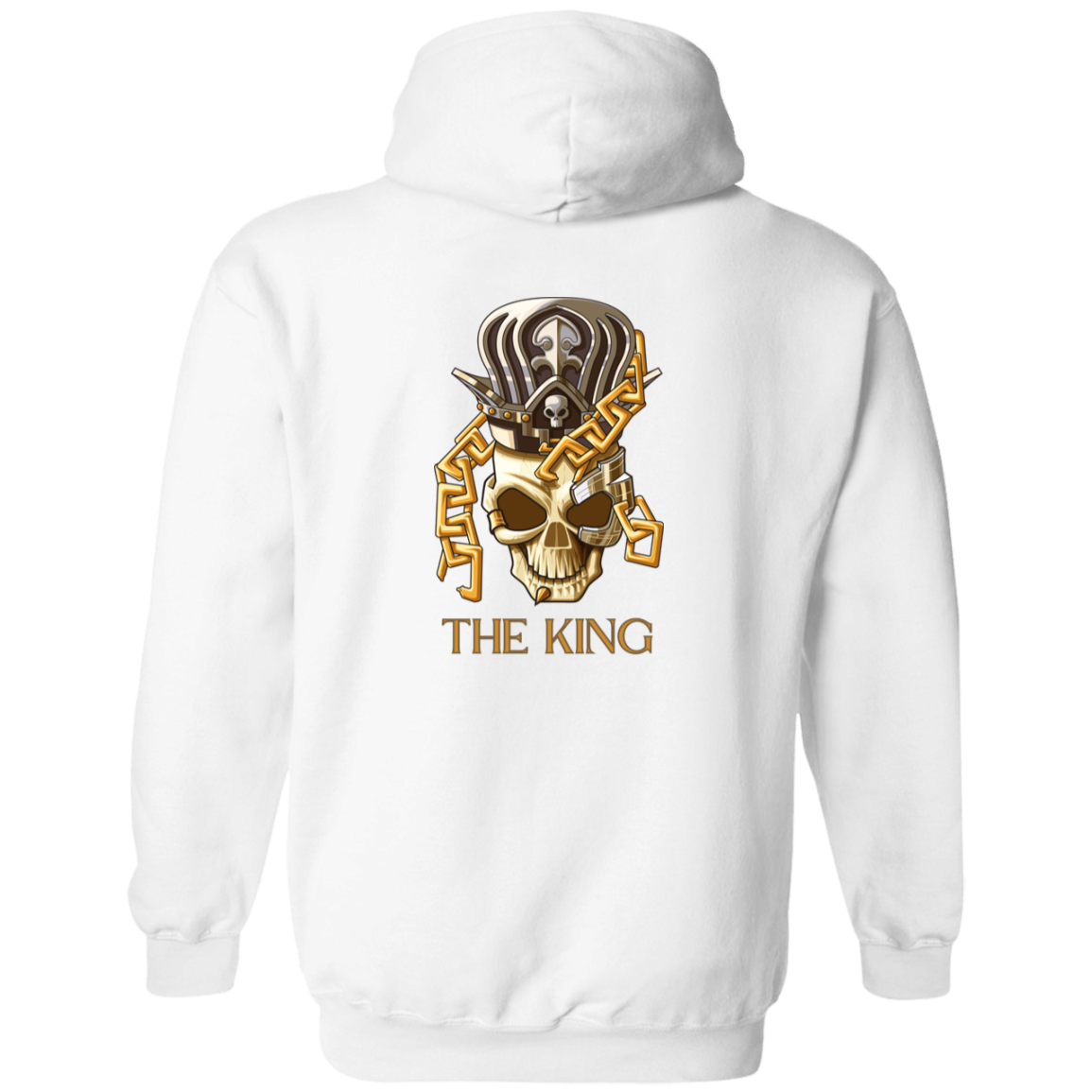 The King Skull Halloween Zip Up Hoodie