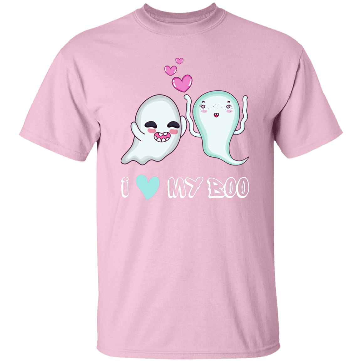 I Love My Boo Halloween Matching T-Shirt 1