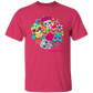 Faces Dia De Los Muertos (Day of The Dead) Halloween T-Shirt