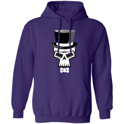 Skull Top Hat Halloween Hoodie