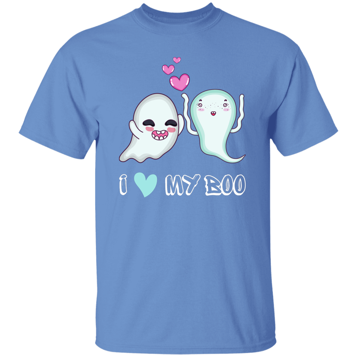 I Love My Boo Halloween Matching T-Shirt 1