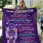 Daughter Dream Catcher Soft Plush Fleece Blanket (Medium - 50x60)