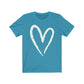 Heart - Grunge Matching Premium T-Shirt for Adult