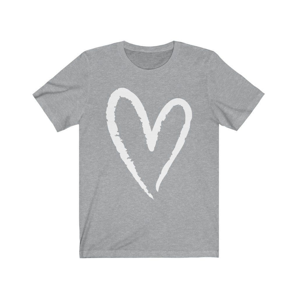 Heart - Grunge Matching Premium T-Shirt for Adult