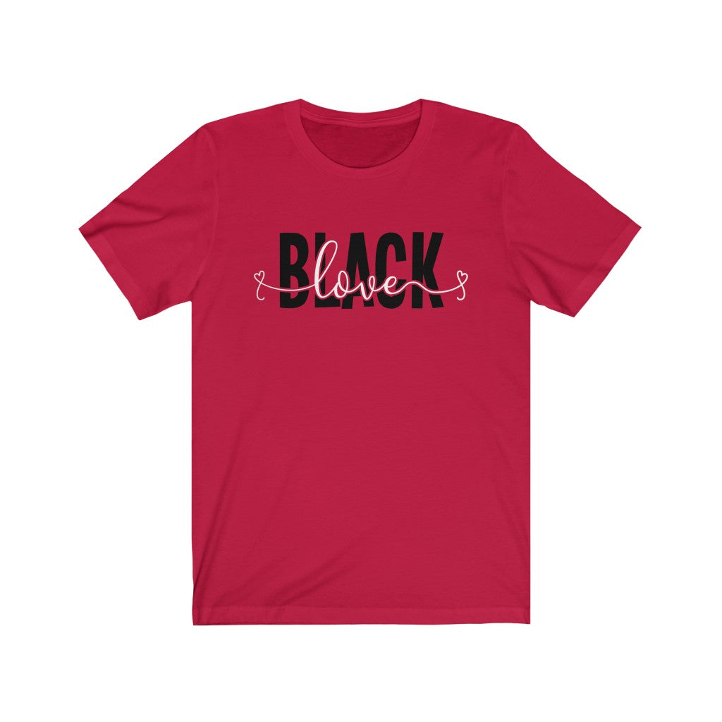 Black Love Hearts - Premium T-Shirt